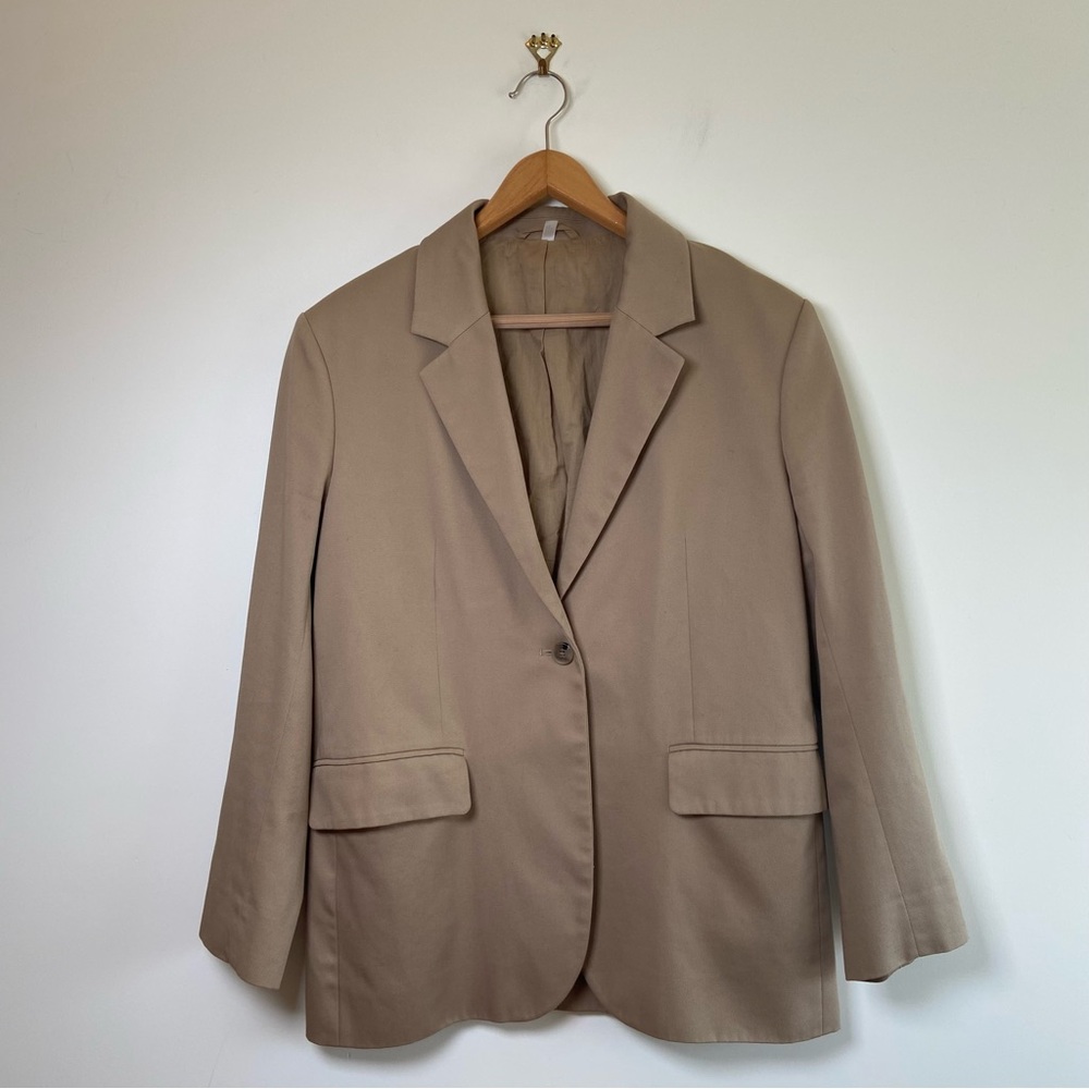 COS Relaxed Tan Blazer